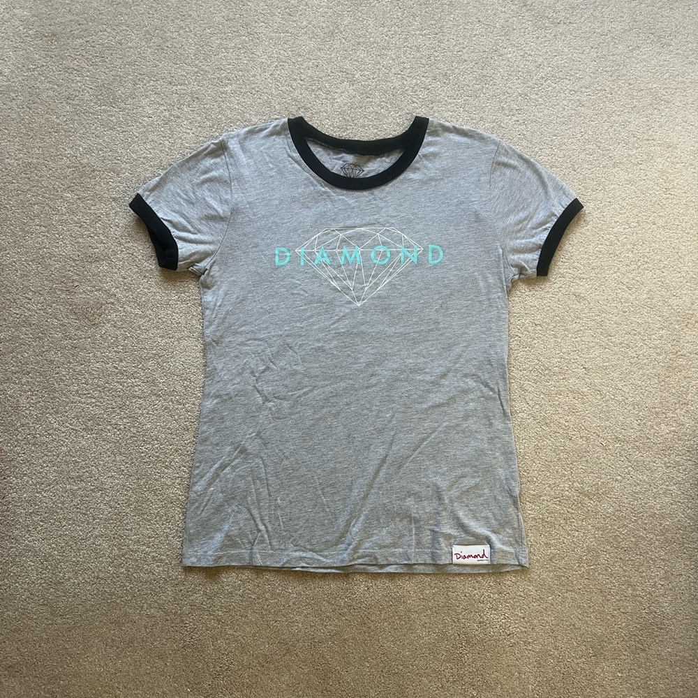 Diamond Supply Gray T-Shirt